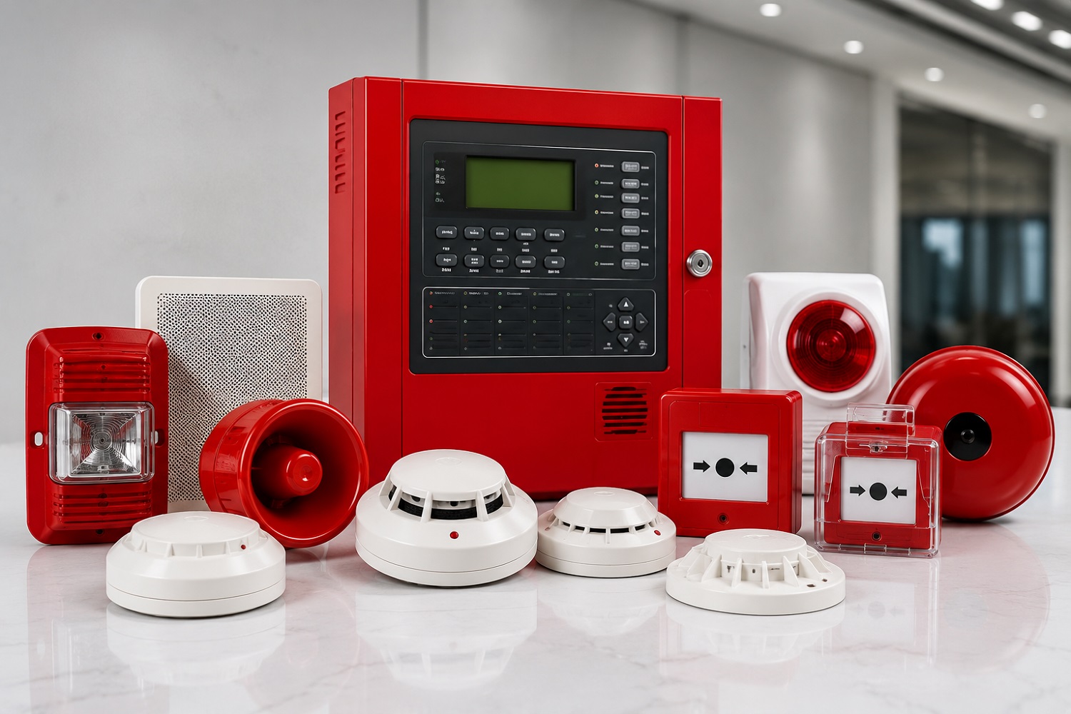 Fire alarm and detection system