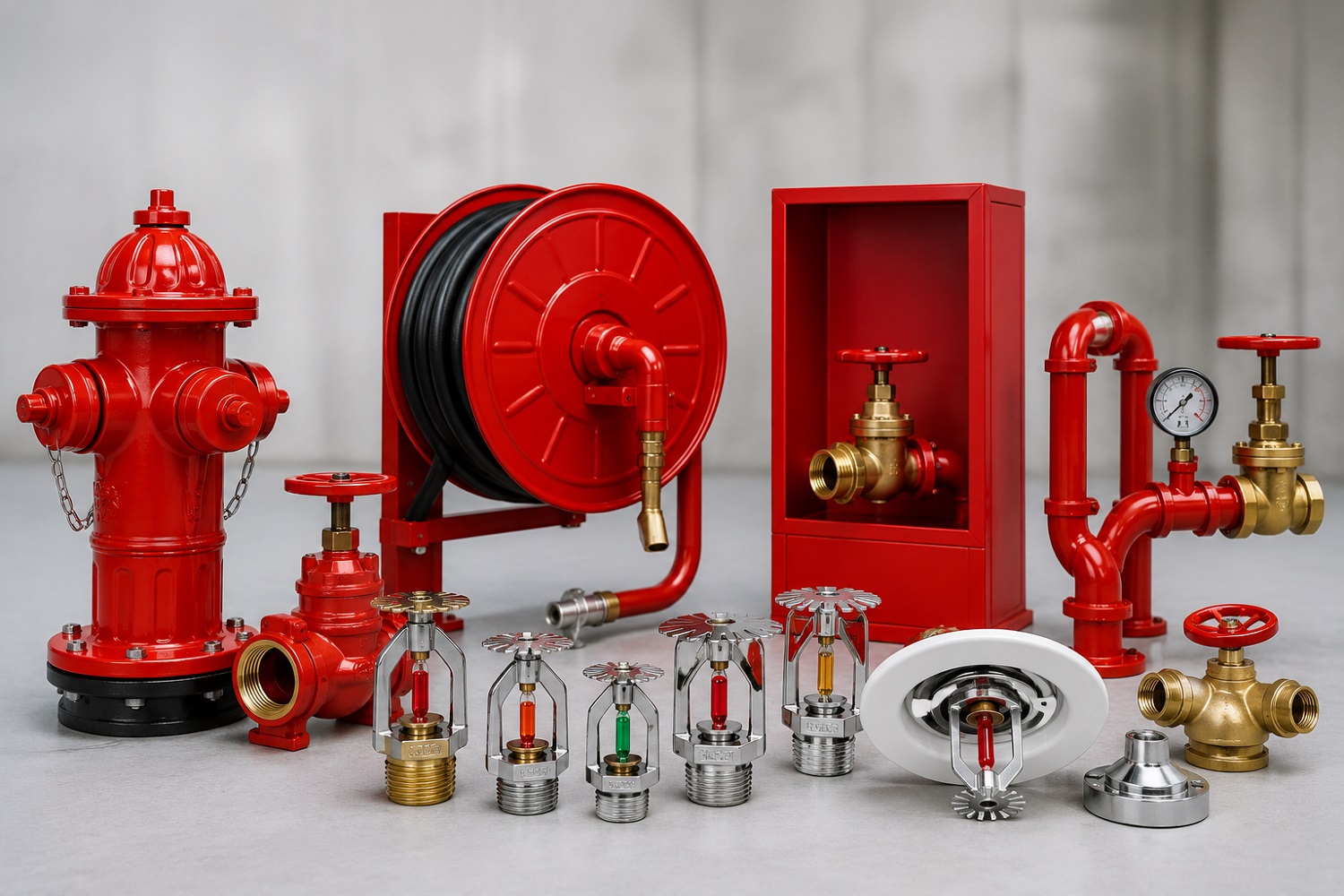 Fire hydrant and sprinkler system
